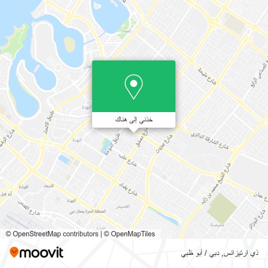 خريطة ذي ارتيزانس