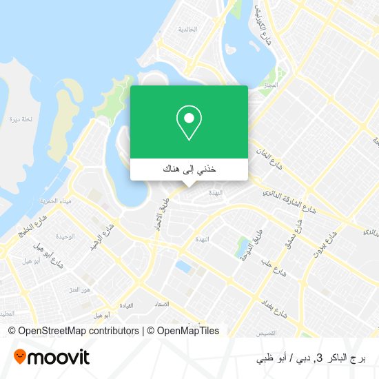 خريطة برج الباكر 3