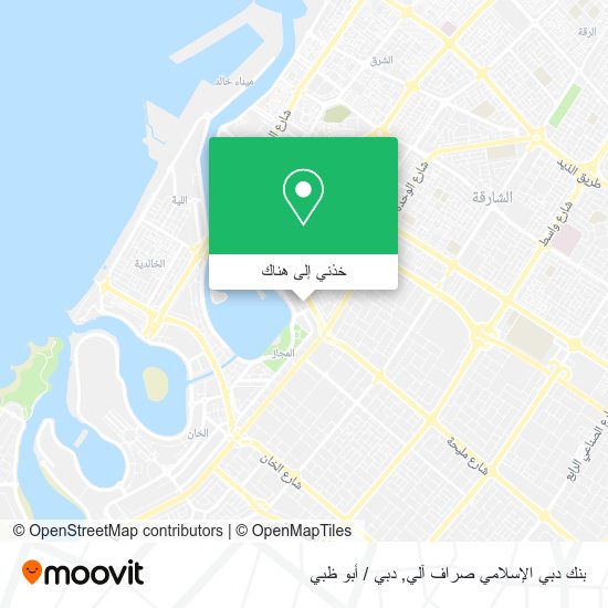 خريطة بنك دبي الإسلامي صراف آلي