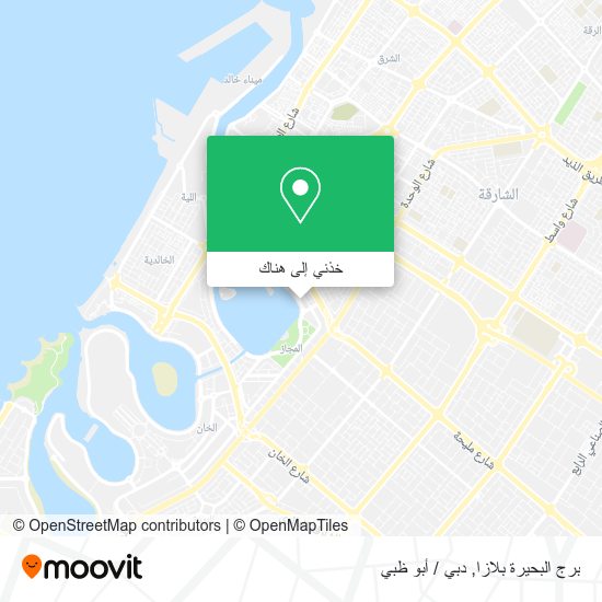 خريطة برج البحيرة بلازا