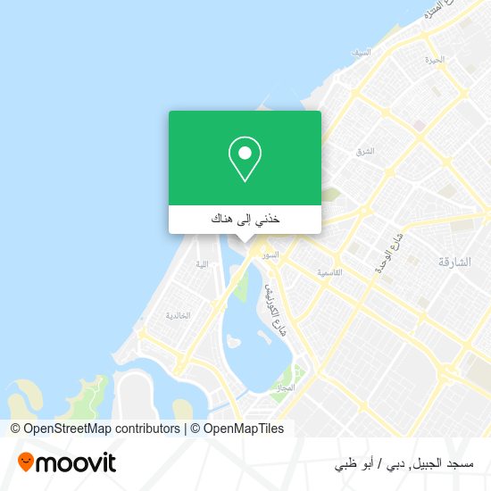 خريطة مسجد الجبيل