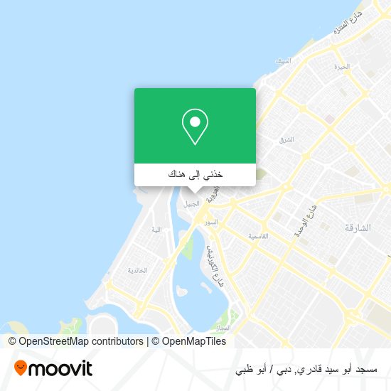 خريطة مسجد أبو سيد قادري