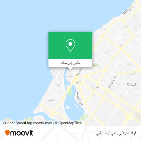 خريطة فؤاد الكيلاني