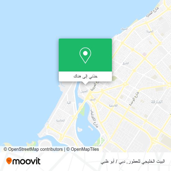 خريطة البيت الخليجي للعطور