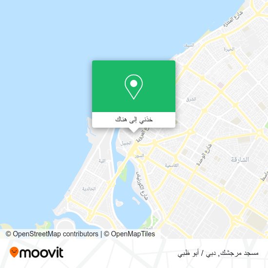 خريطة مسجد مرجشك