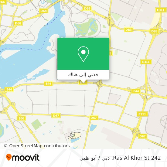 خريطة 242 Ras Al Khor St