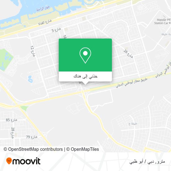 خريطة مترو