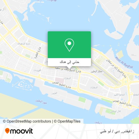 خريطة زاغيفتس