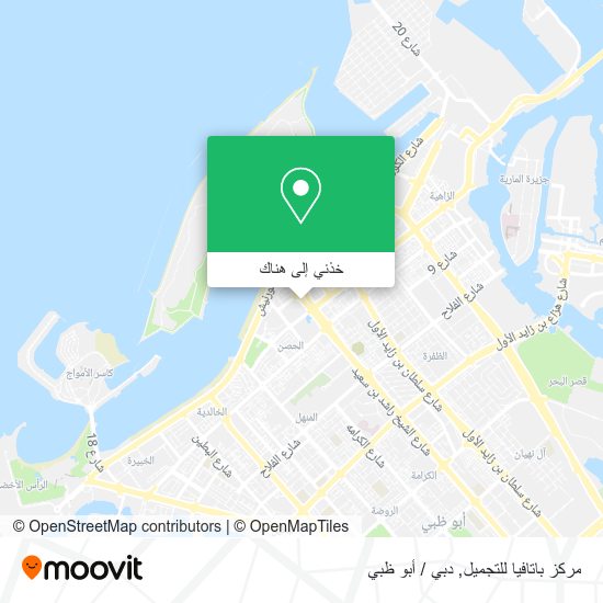خريطة مركز باتافيا للتجميل
