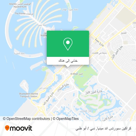 خريطة كراكين سبورتس اند ميديا