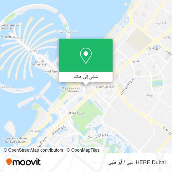 خريطة HERE Dubai