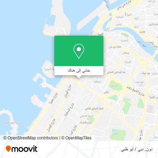 خريطة دون