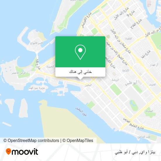 خريطة بيتزا واي
