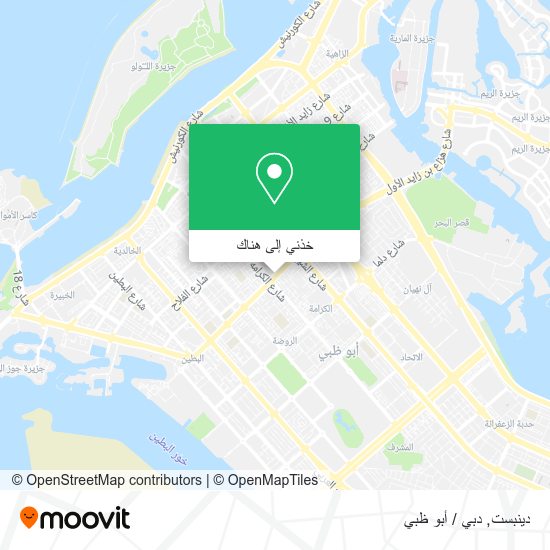 خريطة دينبست