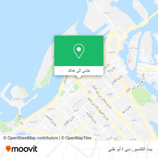 خريطة بيت الكشمير