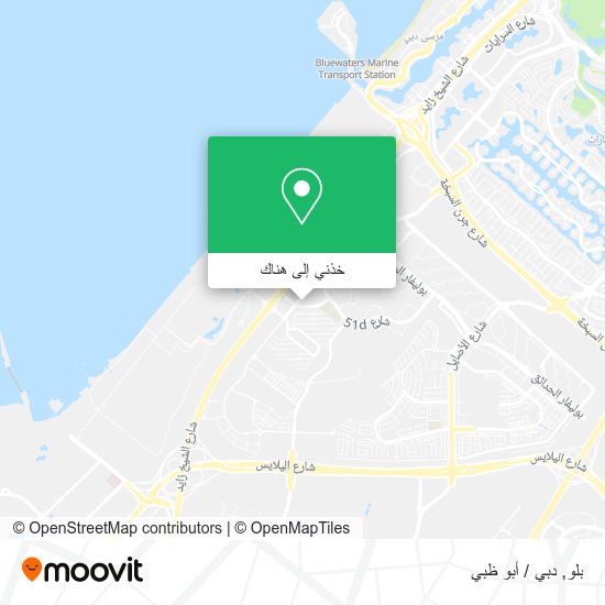 خريطة بلو