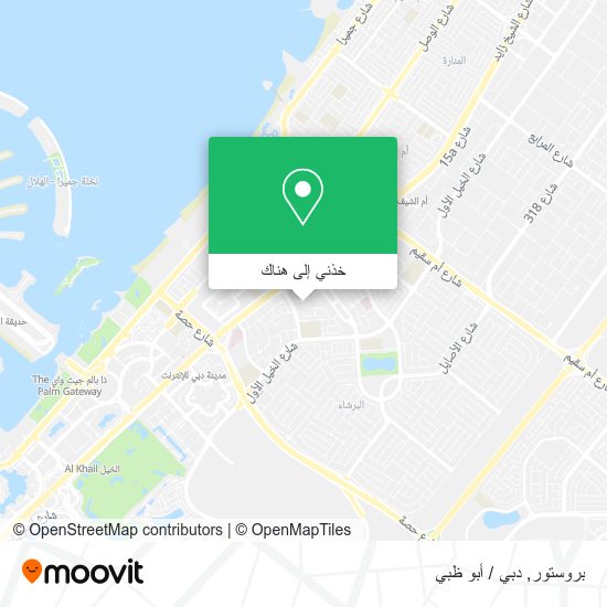 خريطة بروستور