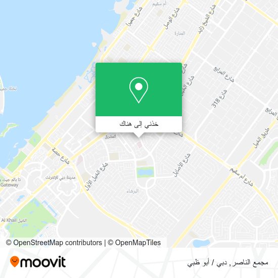 خريطة مجمع الناصر