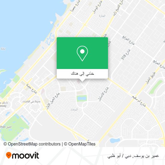 خريطة عمير بن يوسف