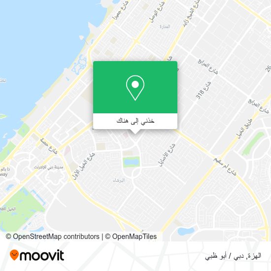 خريطة الهزة