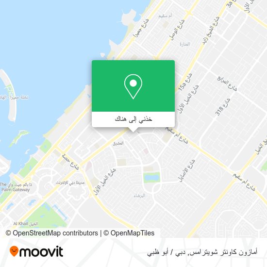 خريطة أمازون كاونتر شويترامس