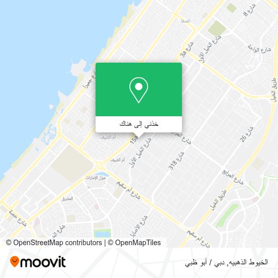 خريطة الخيوط الذهبيه