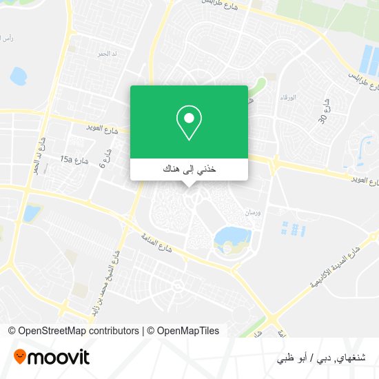 خريطة شنغهاي