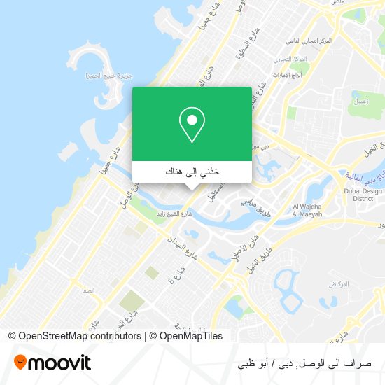 خريطة صراف آلى الوصل