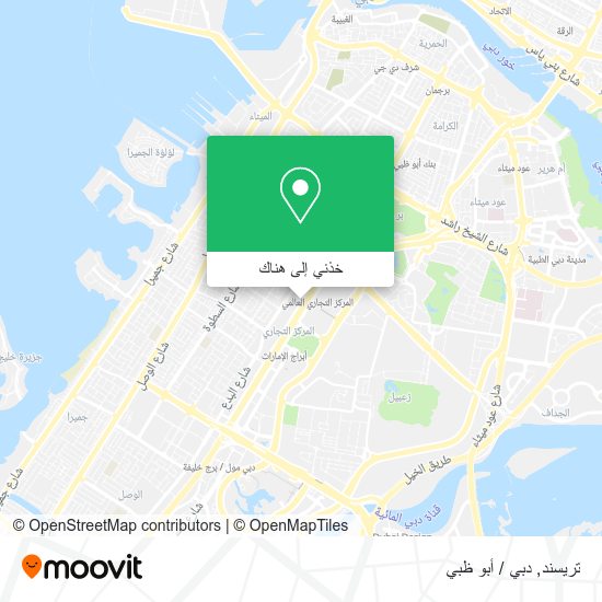 خريطة تريسند