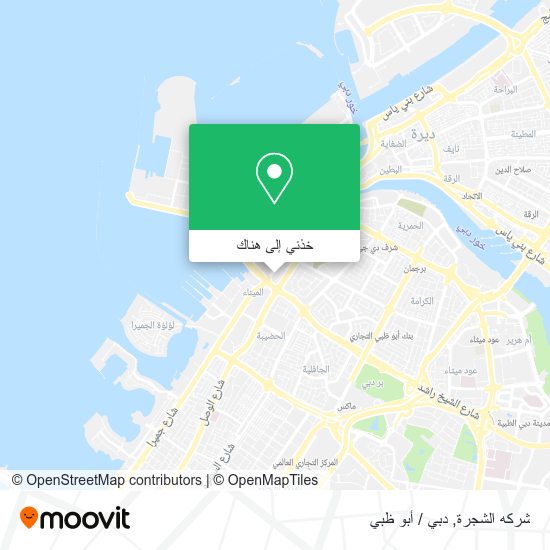 خريطة شركه الشجرة