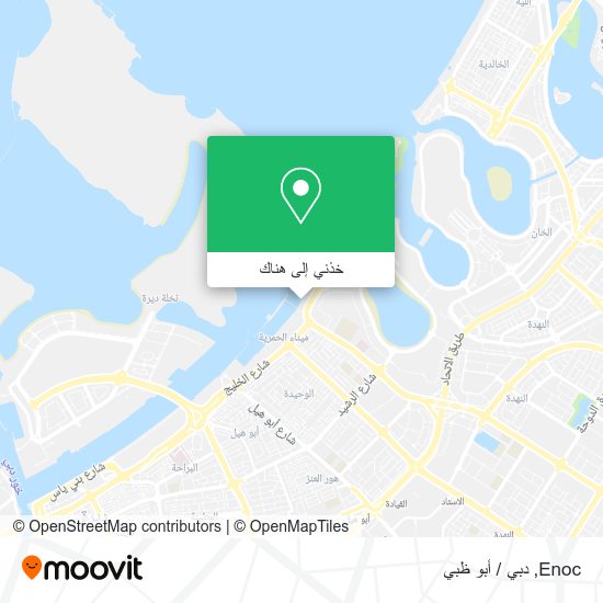 خريطة Enoc