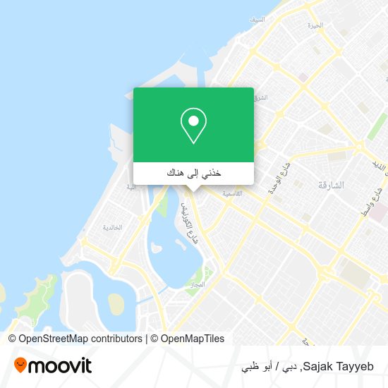 خريطة Sajak Tayyeb