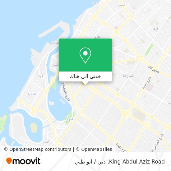 خريطة King Abdul Aziz Road