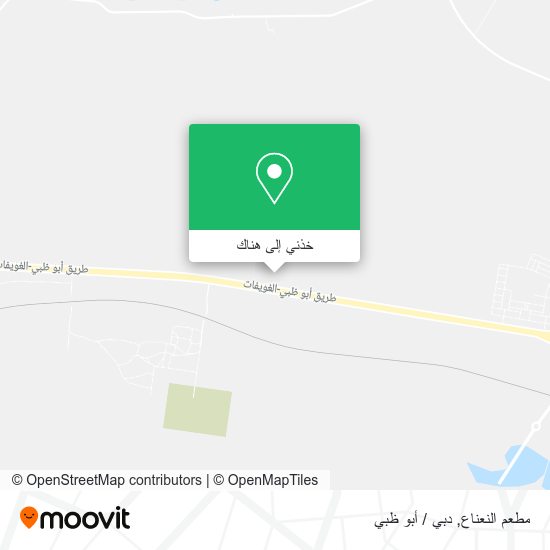 خريطة مطعم النعناع