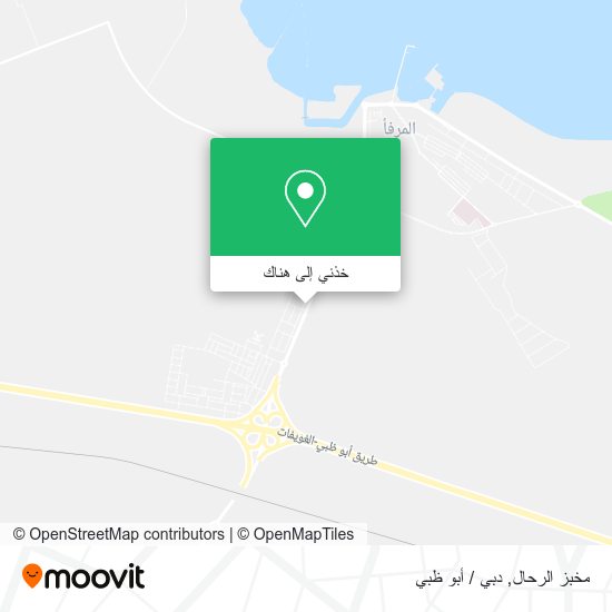 خريطة مخبز الرحال