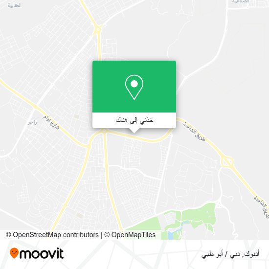 خريطة أدنوك