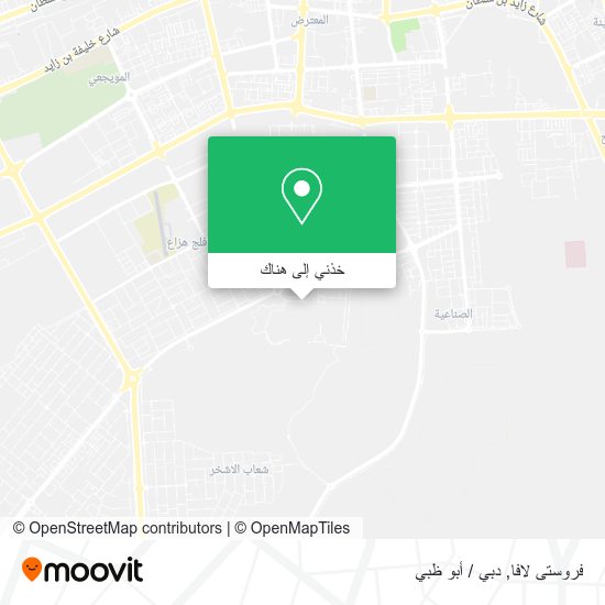 خريطة فروستى لافا