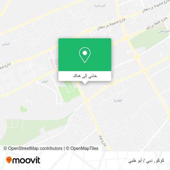 خريطة كوكو