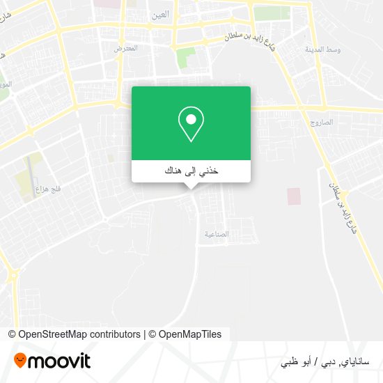 خريطة ساناياي