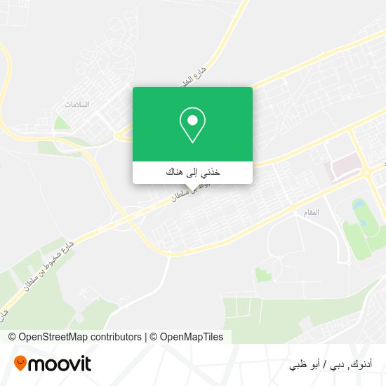 خريطة أدنوك