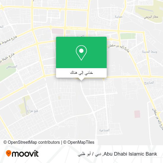 خريطة Abu Dhabi Islamic Bank