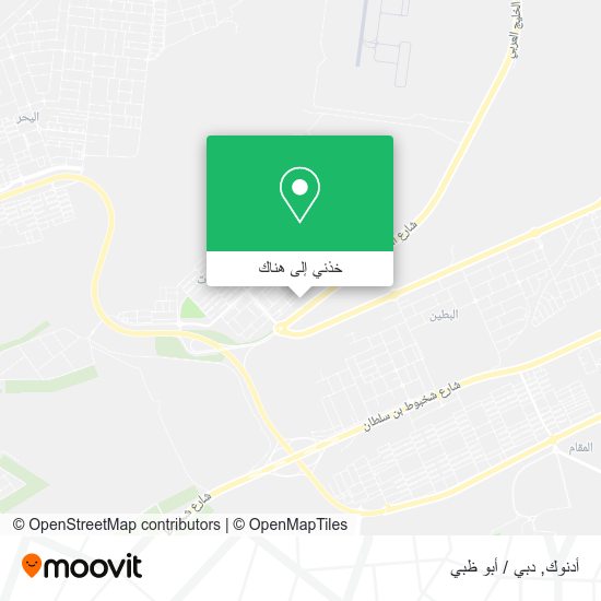 خريطة أدنوك