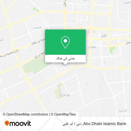 خريطة Abu Dhabi Islamic Bank