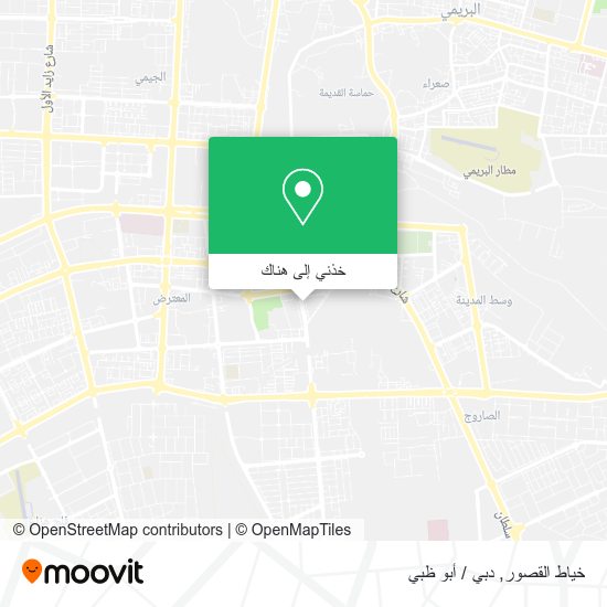 خريطة خياط القصور