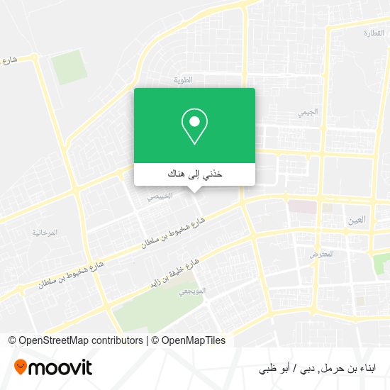 خريطة ابناء بن حرمل