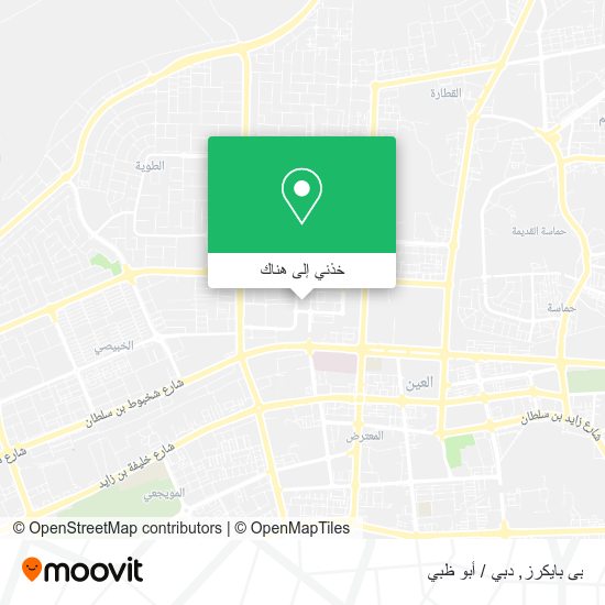 خريطة بى بايكرز