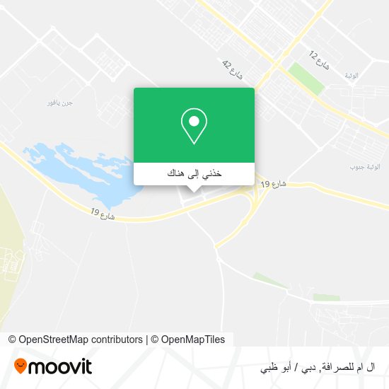 خريطة ال ام للصرافة