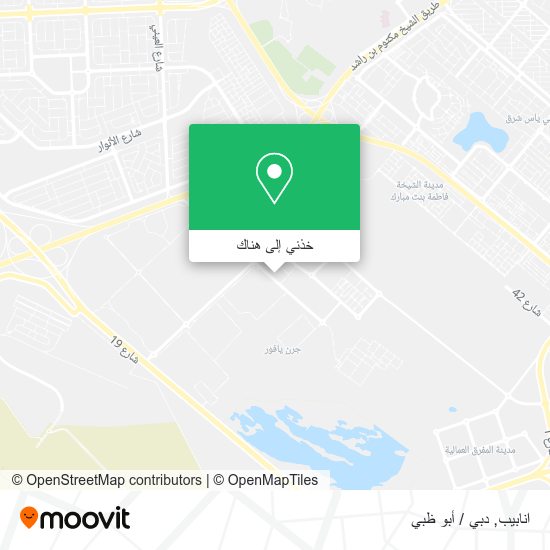خريطة انابيب