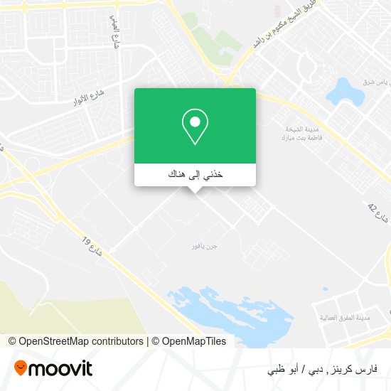 خريطة فارس كرينز
