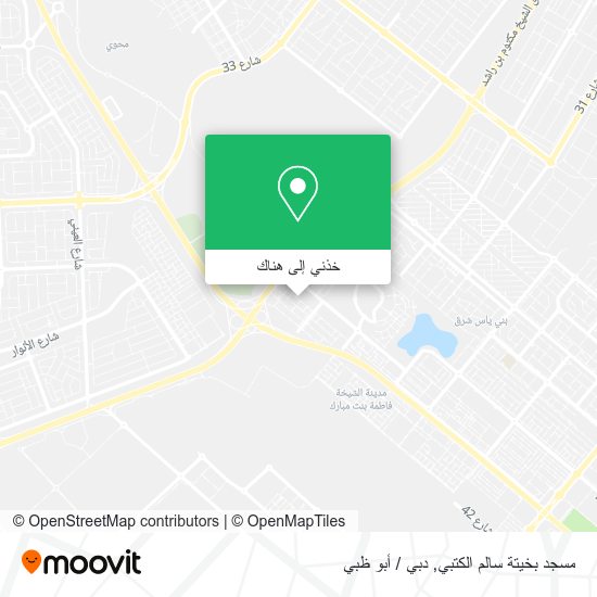 خريطة مسجد بخيتة سالم الكتبي